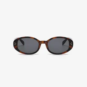 Sleek Oval UV400 Sunglasses