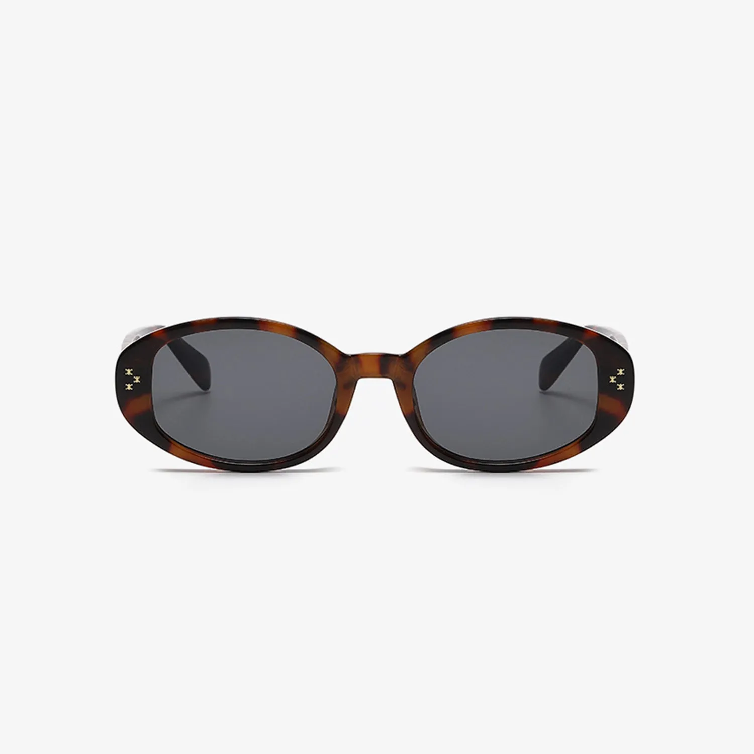 Sleek Oval UV400 Sunglasses