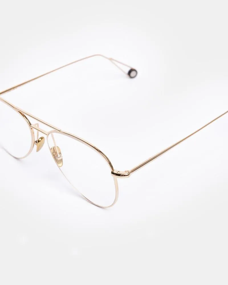 Pantheon Eyeglasses in Champagne