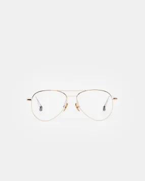 Pantheon Eyeglasses in Champagne