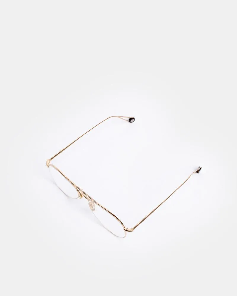 Pantheon Eyeglasses in Champagne