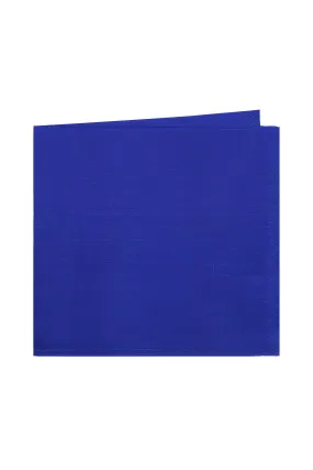 Pocket Square - Solid - Blue