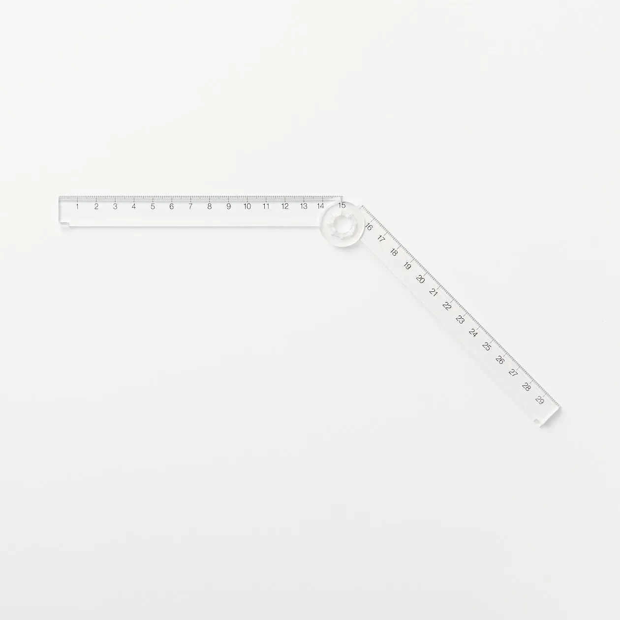 Polycarbonate Double-Sided Ruler