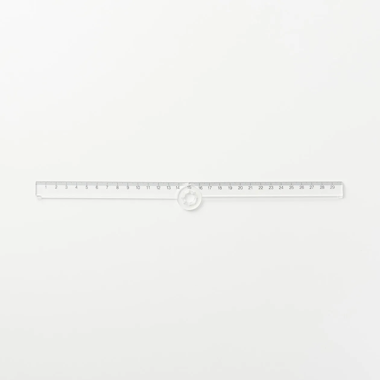 Polycarbonate Double-Sided Ruler