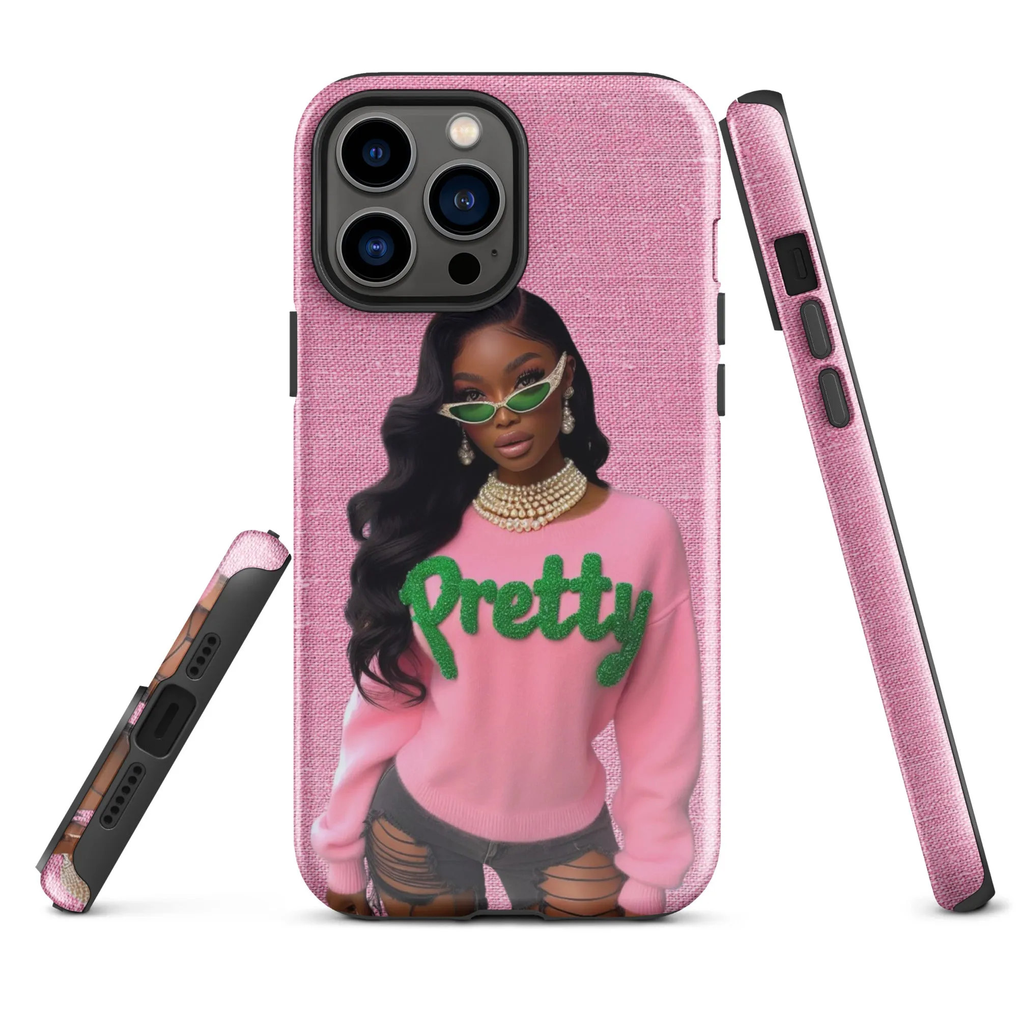 Pretty Girl iPhone Case