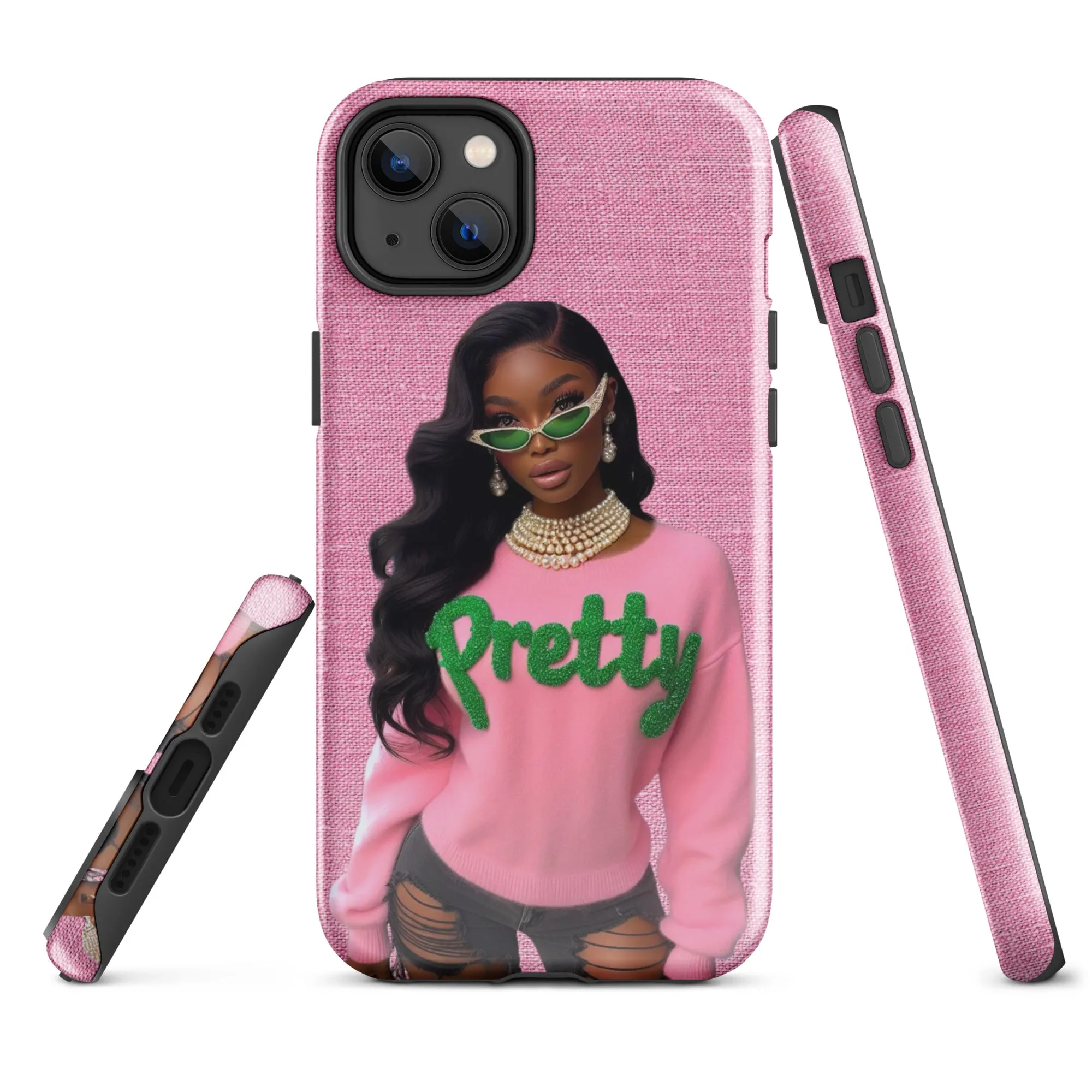 Pretty Girl iPhone Case