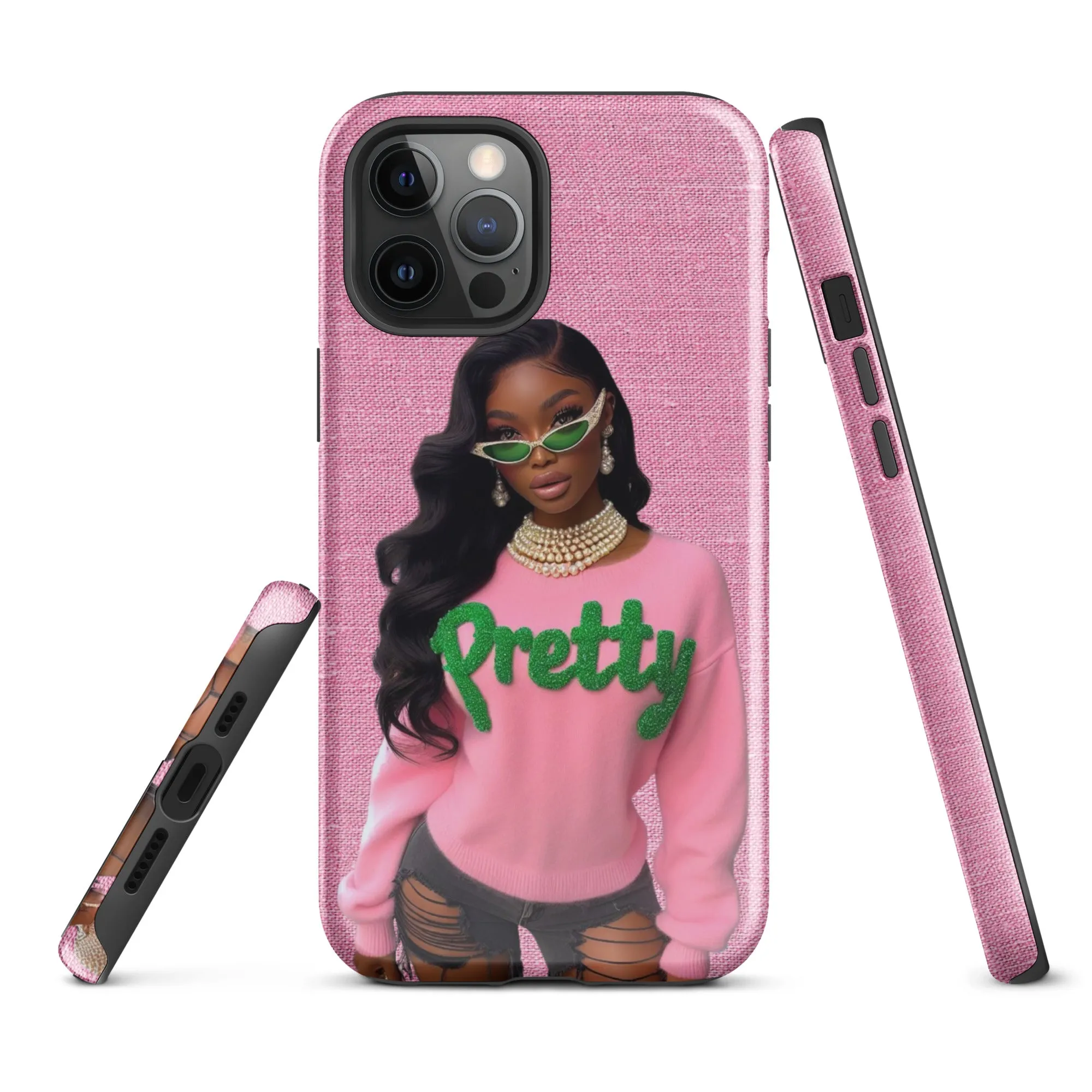 Pretty Girl iPhone Case