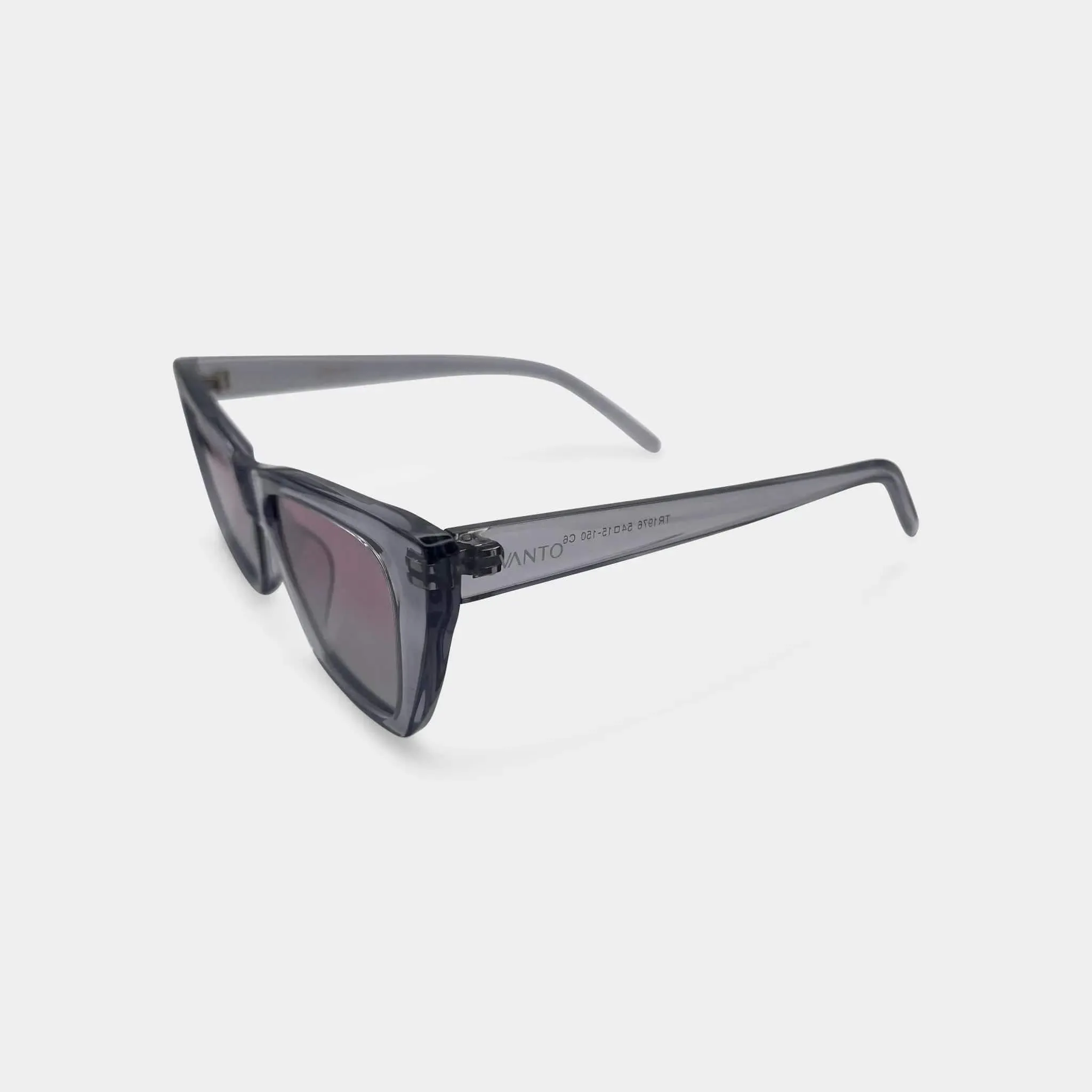 Renegade  Translucent Grey TR 90 Cat Eye Frame