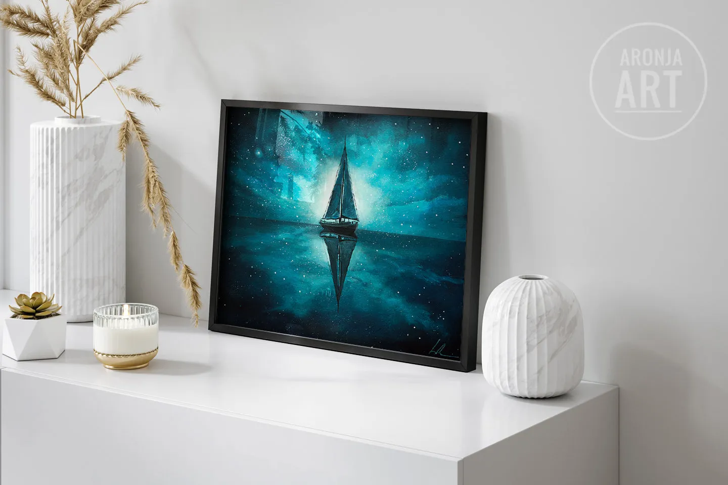 Sailing through the Stars - Print