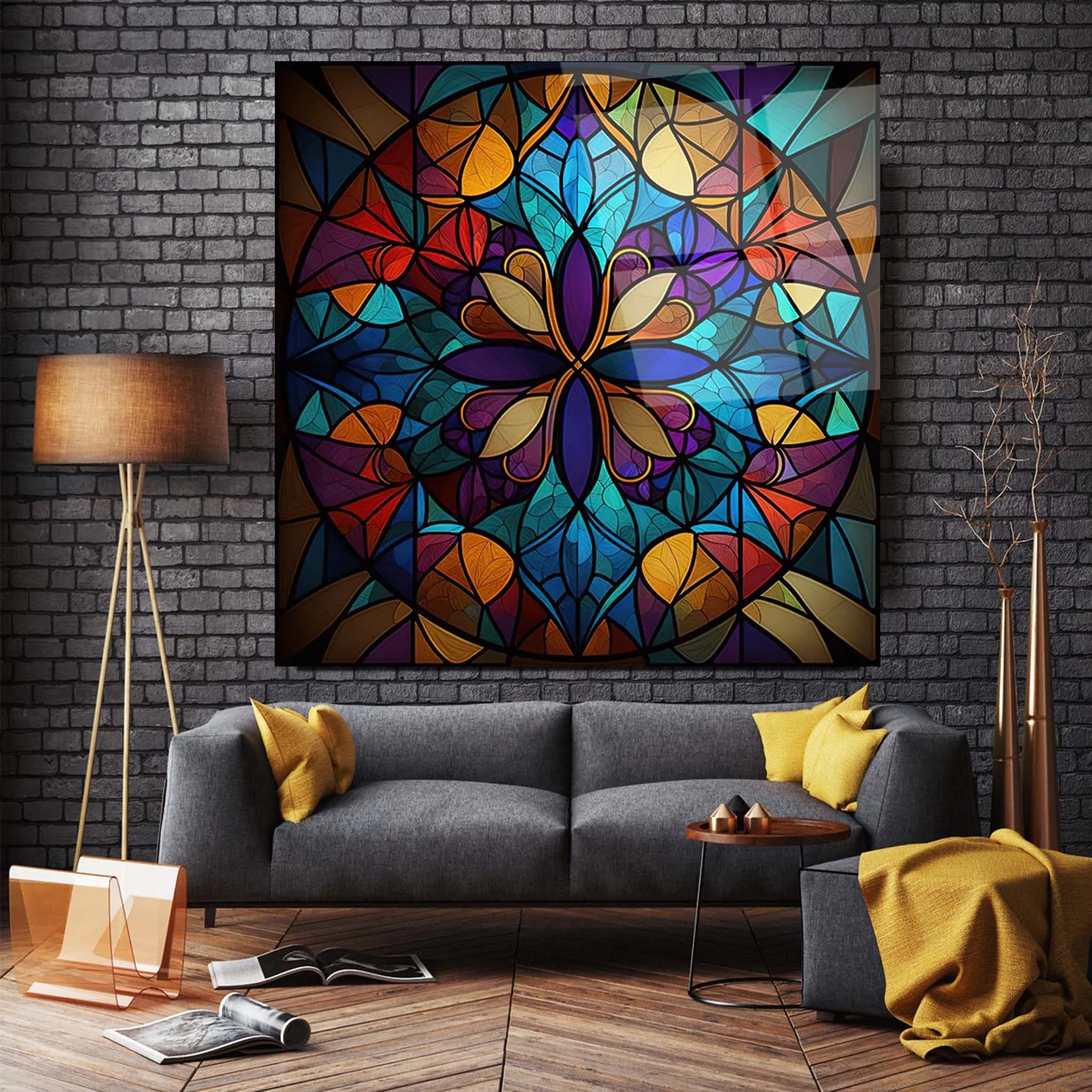 Stained Glass Wall Art CT3093