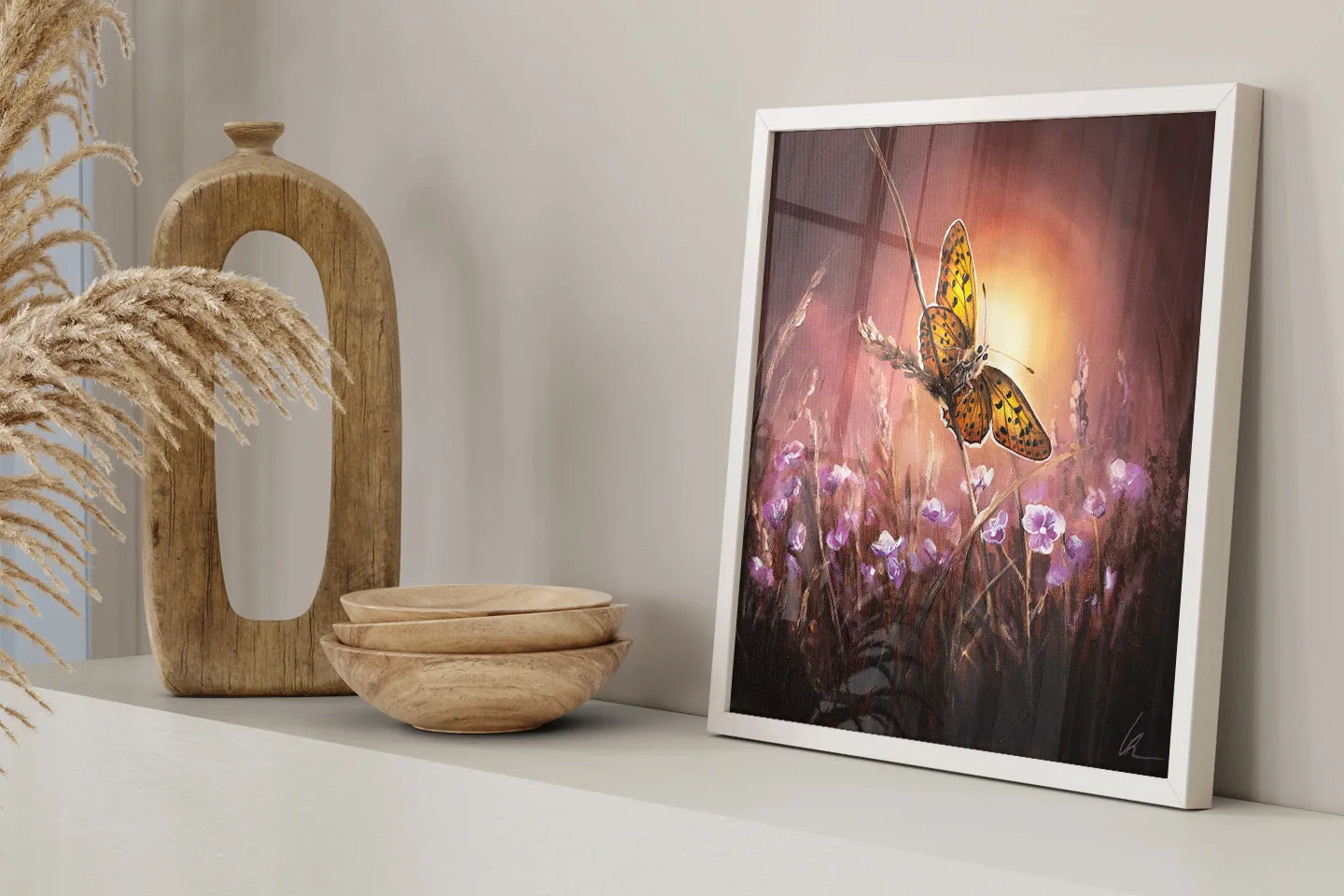 Sunset Butterfly (Print)