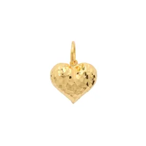 TAKA Jewellery 916 Gold Pendant Heart-shaped