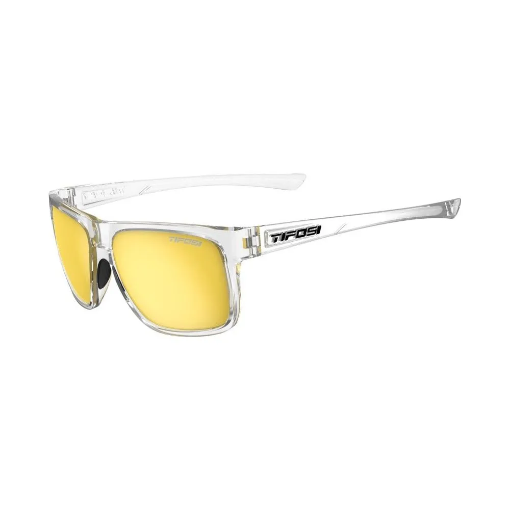 Tifosi Swick Single Lens Sunglasses - Crystal Clear/ Smoke Yellow