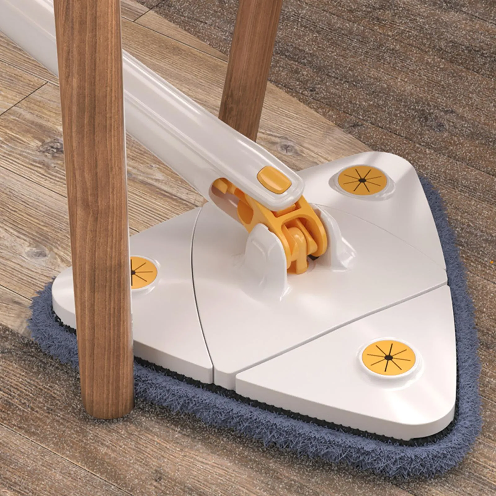 Triangular Magic Cleaning Mop : Efficient Triangular Head Mop