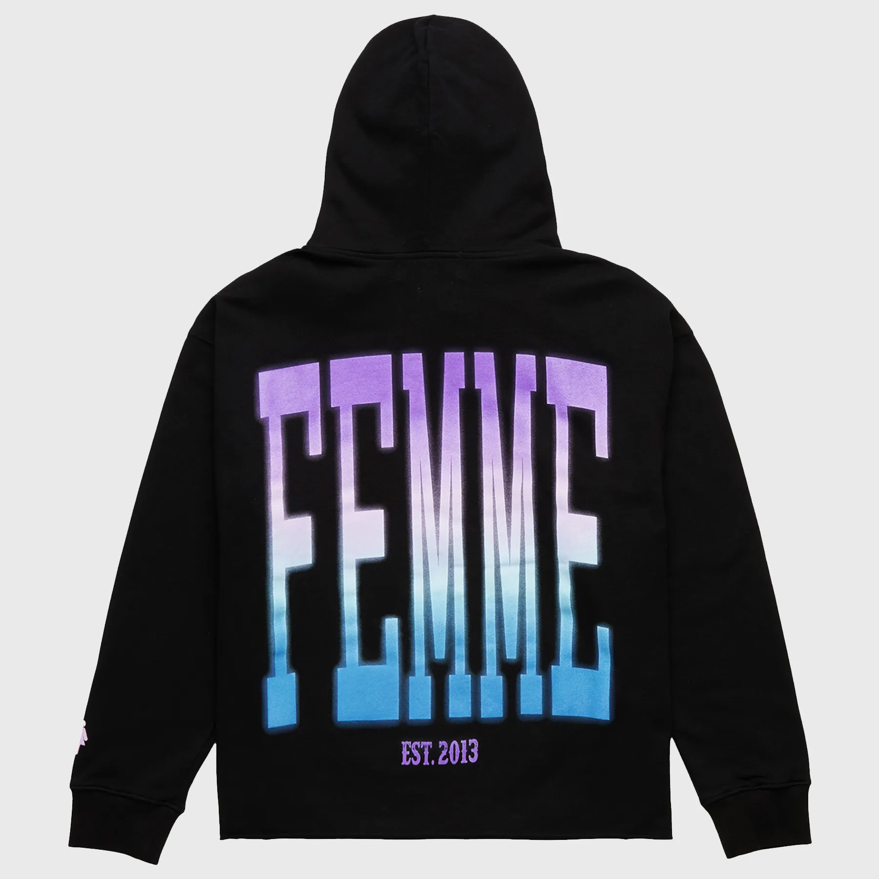 Twilight Hoodie Black with Purple and Blue