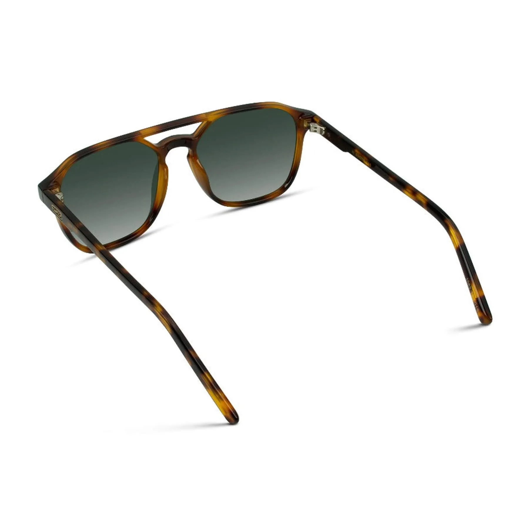 WMP Eyewear Hunter Square Polarized Double Bridge Sunglasses